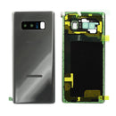 Samsung Galaxy Note 8 Rear Glass Panel with Adhesive in Arctic Silver