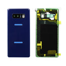 Samsung Galaxy Note 8 Rear Glass Panel with Adhesive in Deepsea Blue