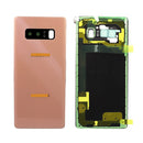 Samsung Galaxy Note 8 Rear Glass Panel with Adhesive in Pink