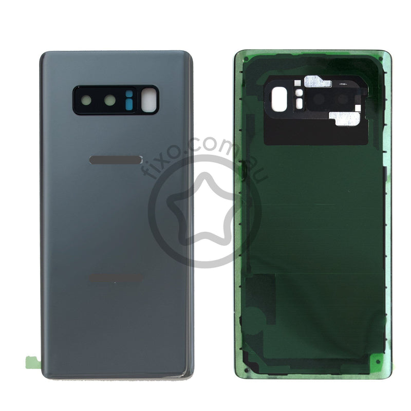 Samsung Galaxy Note 8 Replacement Rear Glass Panel in Arctic Grey B Grade