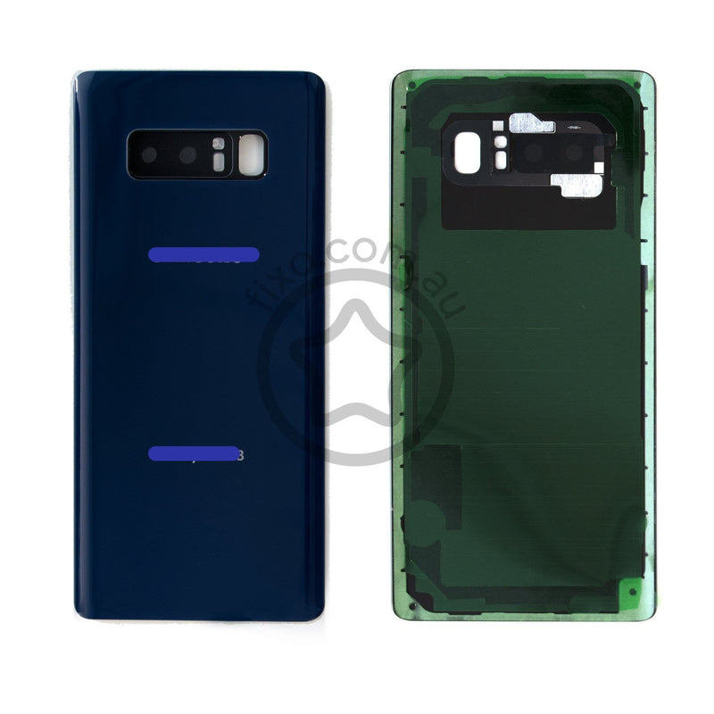 Samsung Galaxy Note 8 Replacement Rear Glass Panel in Deepsea Blue B Grade