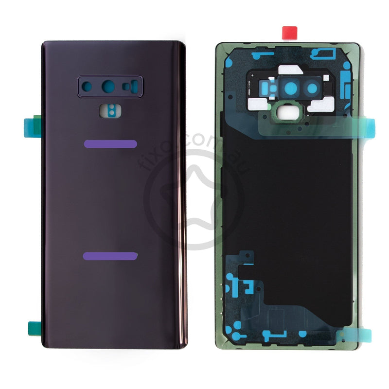 Samsung Galaxy Note 9 Rear Glass Panel with Adhesive in Lavender Purple