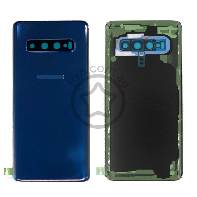 Samsung Galaxy S10 Plus Replacement Rear Glass Panel in Prism blue