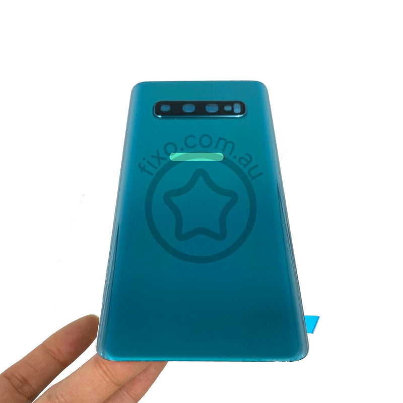 Samsung Galaxy S10 Plus Replacement Rear Glass Panel in Prism Green