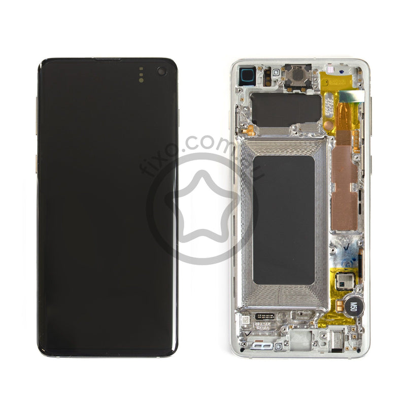 Samsung Galaxy S10 Replacement LCD Screen Prism White