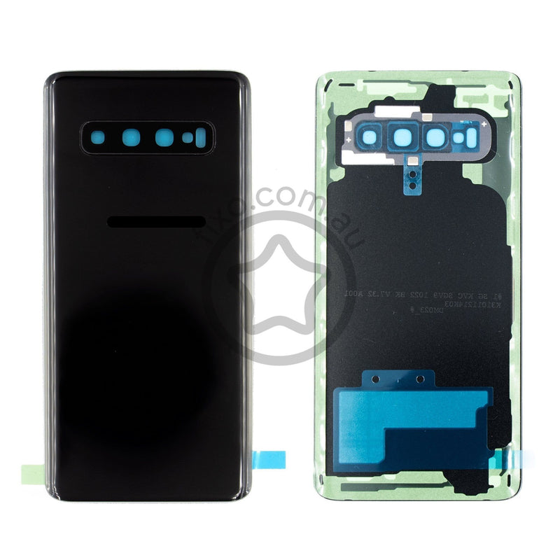 Samsung Galaxy S10 Replacement Rear Glass Panel in Prism Black