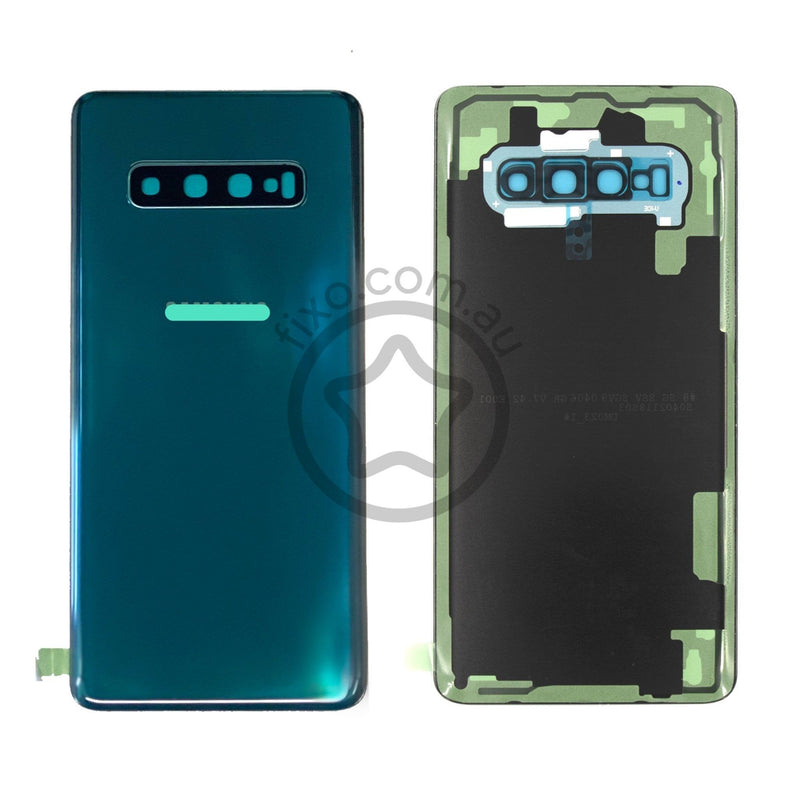 Samsung Galaxy S10 Replacement Rear Glass Panel in Prism Green