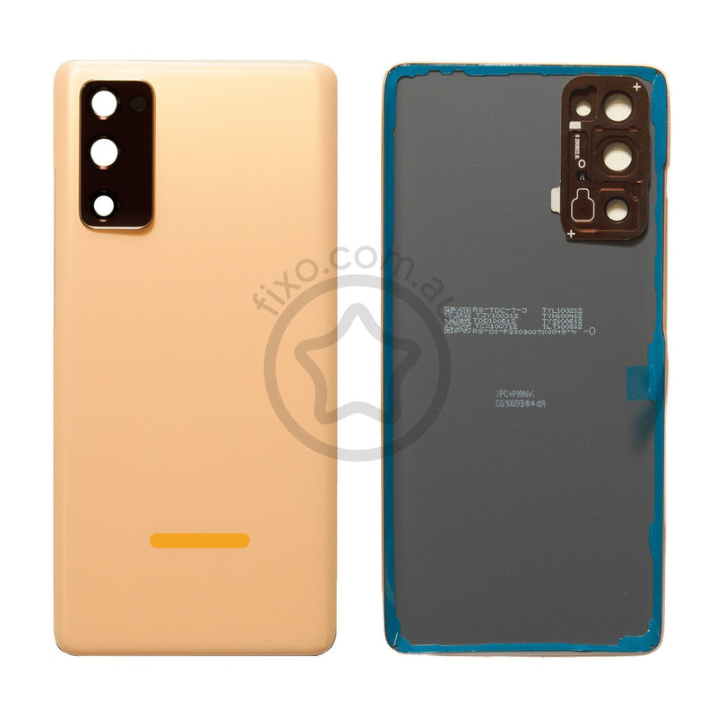 Samsung Galaxy S20 FE Replacement Back Cover Panel in Cloud Orange