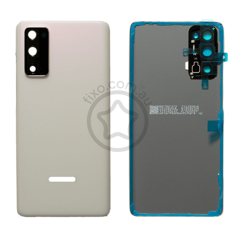 Samsung Galaxy S20 FE Replacement Back Cover Panel in Cloud White