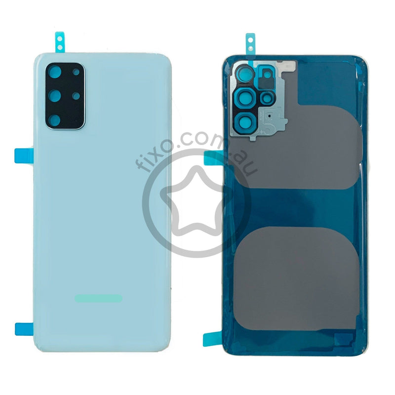 Samsung Galaxy S20 Plus Replacement Rear Glass Panel in Cloud Blue