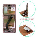 Samsung Galaxy S20 Replacement LCD Screen with Frame in Cloud Pink