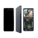 Replacement Samsung Galaxy S20 Ultra Service Pack LCD Screen with Frame Cosmic Black