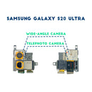 Replacement Rear Camera Module for Samsung S20 Ultra - Wide-angle and Telephoto Camera
