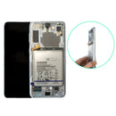 Samsung Galaxy S21 5G Replacement LCD Screen with Frame in Phantom White
