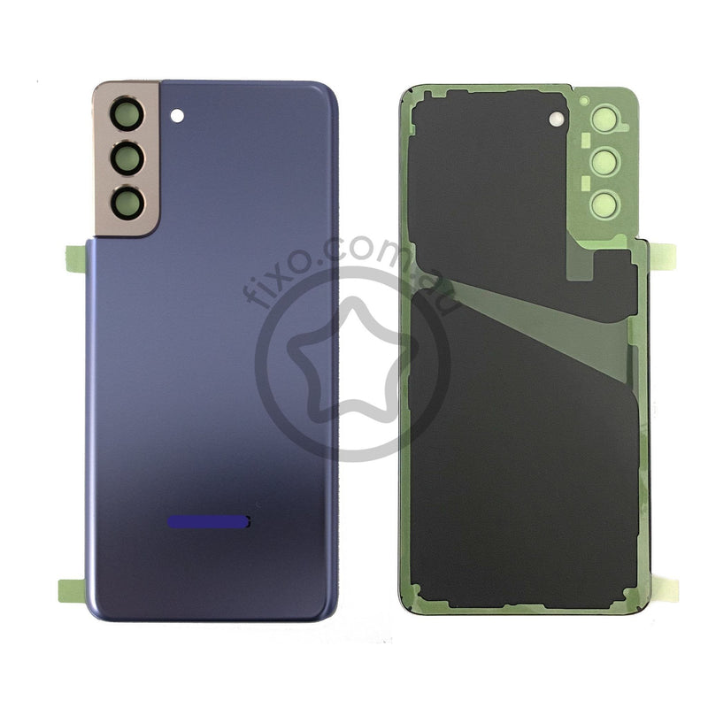 Replacement for Samsung Galaxy S21 Plus 5G Rear Glass Panel with Adhesive in Phantom Violet