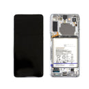 Samsung Galaxy S21 Plus Replacement LCD Screen with Battery - Service Pack in Phantom Silver