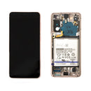 Replacement Samsung Galaxy S21 5G Service Pack LCD Screen with Frame in Phantom Violet