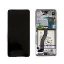 Samsung Galaxy S21 Ultra Replacement LCD Screen with Battery - Service Pack in Phantom Silver