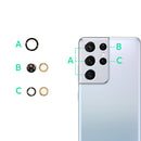 Samsung Galaxy S21 Ultra Replacement Rear Camera Lens Glass