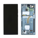 Samsung Galaxy S22 Ultra Replacement LCD Screen with Frame SM-G908 Green