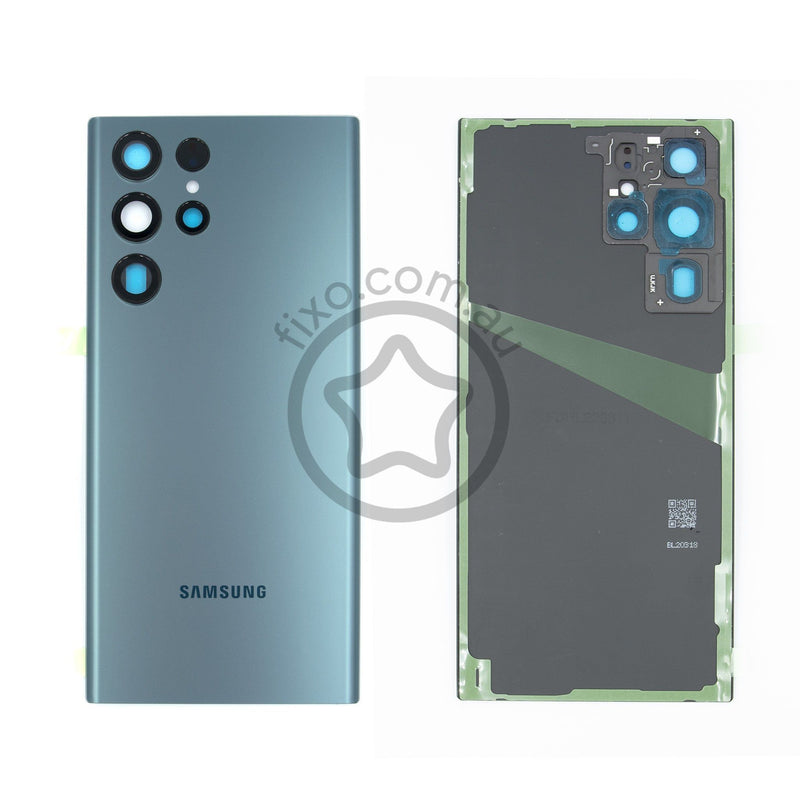 Samsung Galaxy S22 Ultra Replacement Rear Glass Panel Green