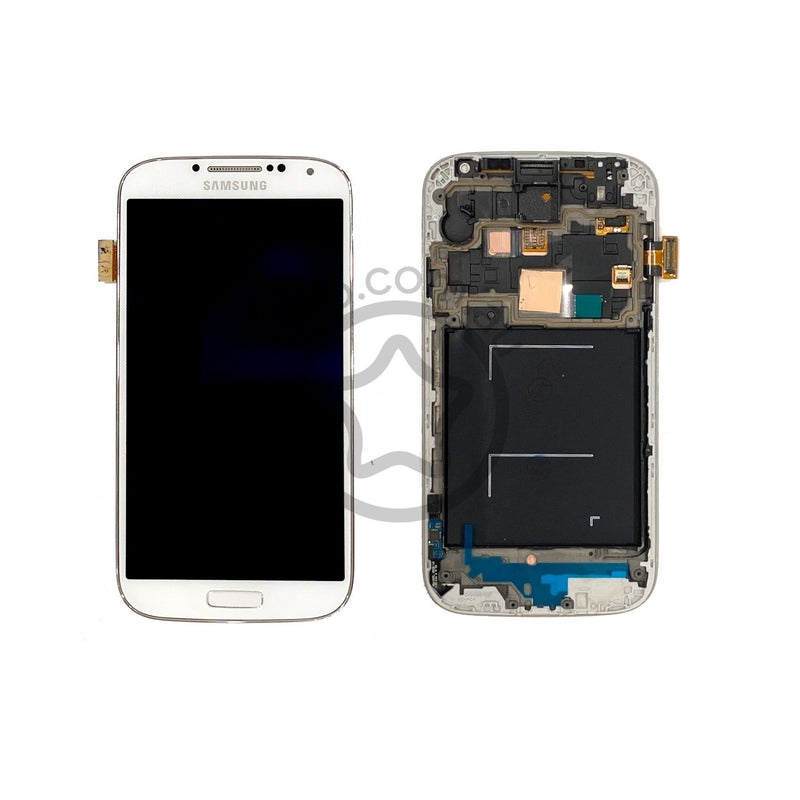 Replacement Samsung Galaxy S4 Service Pack LCD Screen with Frame in White