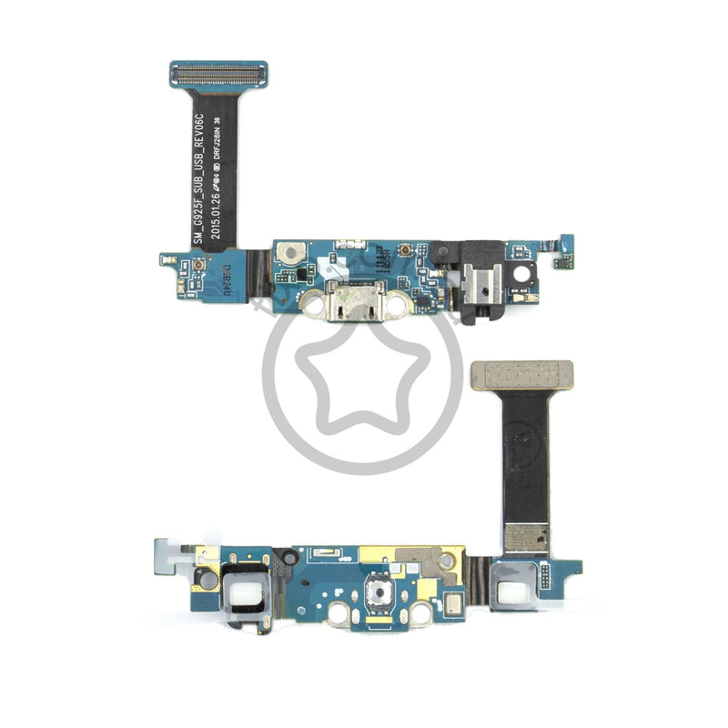 Samsung Galaxy S6 Edge Charger Port and AUX Headphone Jack Flex Cable