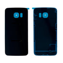 Replacement for Samsung Galaxy S6 Edge Rear Glass Panel with Adhesive in Black