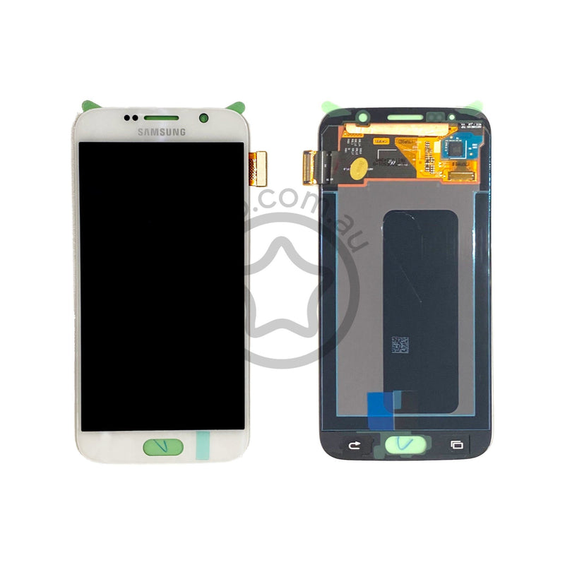 Replacement Samsung Galaxy S6 Service Pack LCD Screen in White