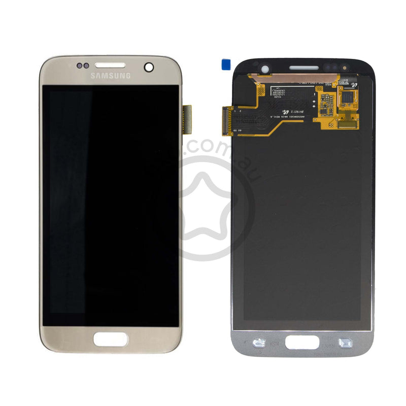 Replacement Samsung Galaxy S7 LCD Screen in Gold