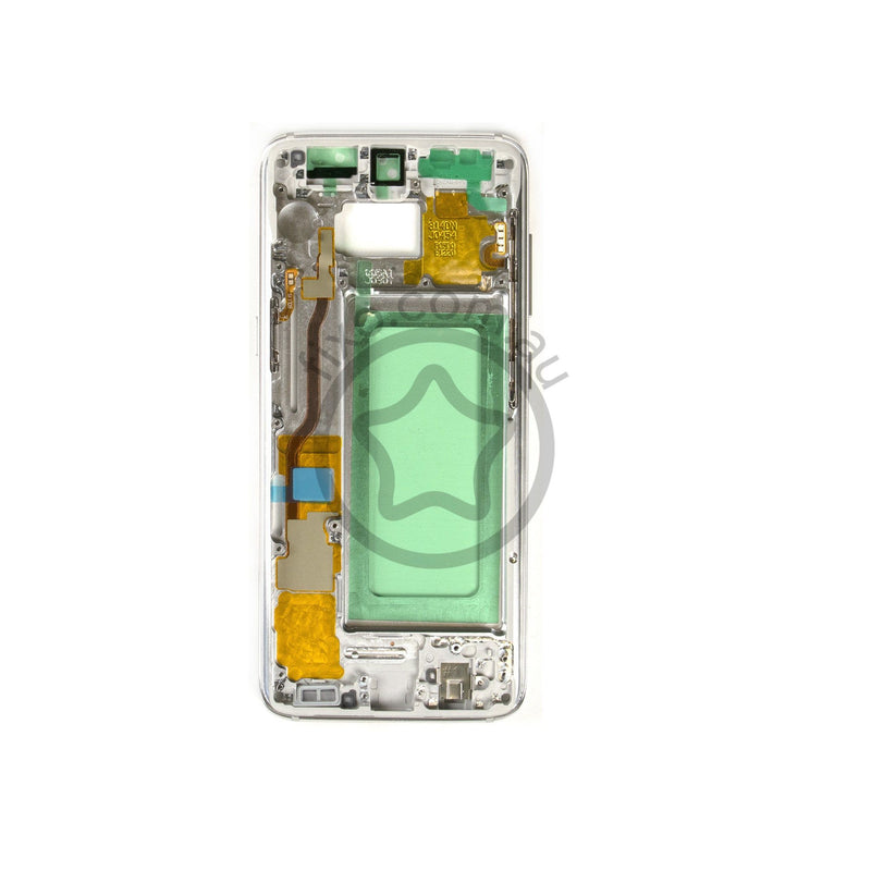 Samsung Galaxy S8 Replacement Metal Middle Frame Arctic Silver