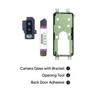 Samsung Galaxy S9 Plus DIY Rear Camera Glass with Cover Replacement Kit Coral Blue