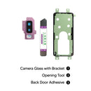 Samsung Galaxy S9 Plus DIY Rear Camera Glass with Cover Replacement Kit Lilac Purple