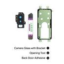 Samsung Galaxy S9 Plus DIY Rear Camera Glass with Cover Replacement Kit Midnight Black