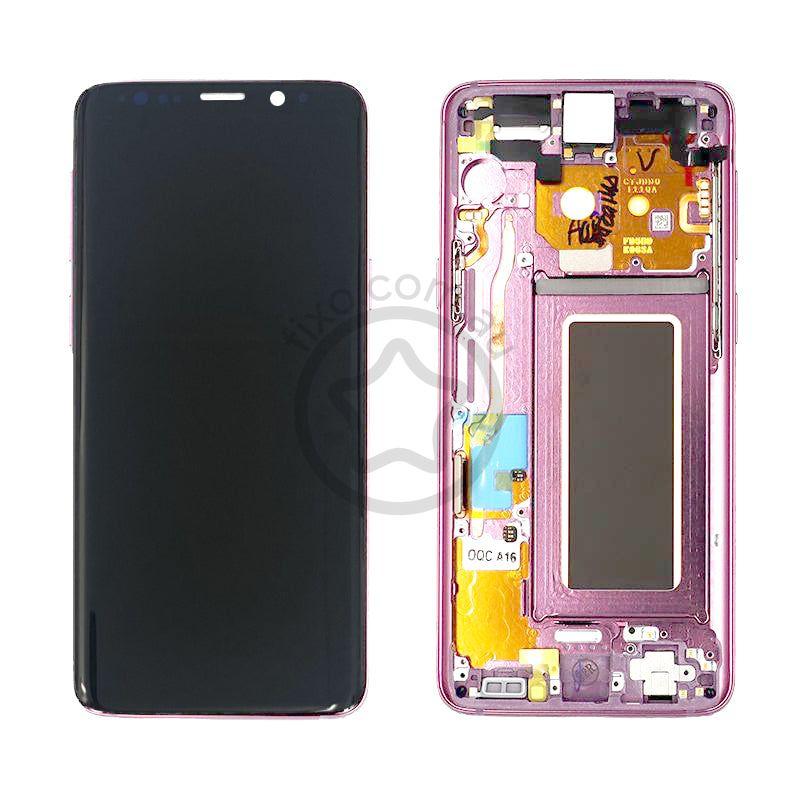Replacement Samsung Galaxy S9 Service Pack LCD Screen in Lilac Purple