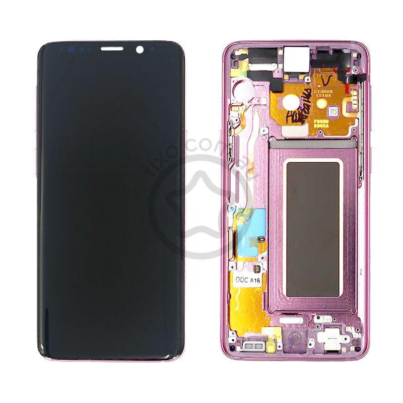 Replacement Samsung Galaxy S9 Service Pack LCD Screen in Lilac Purple