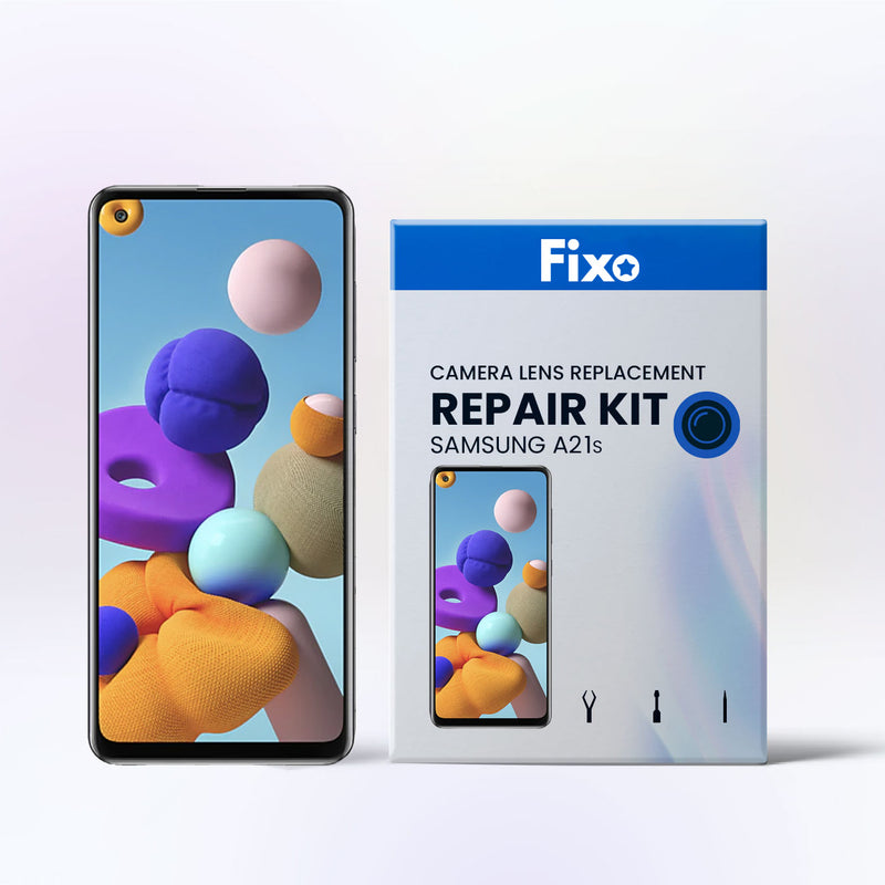 Samsung Galaxy A21s DIY Repair Kit for Camera Glass Lens Cover Fixo