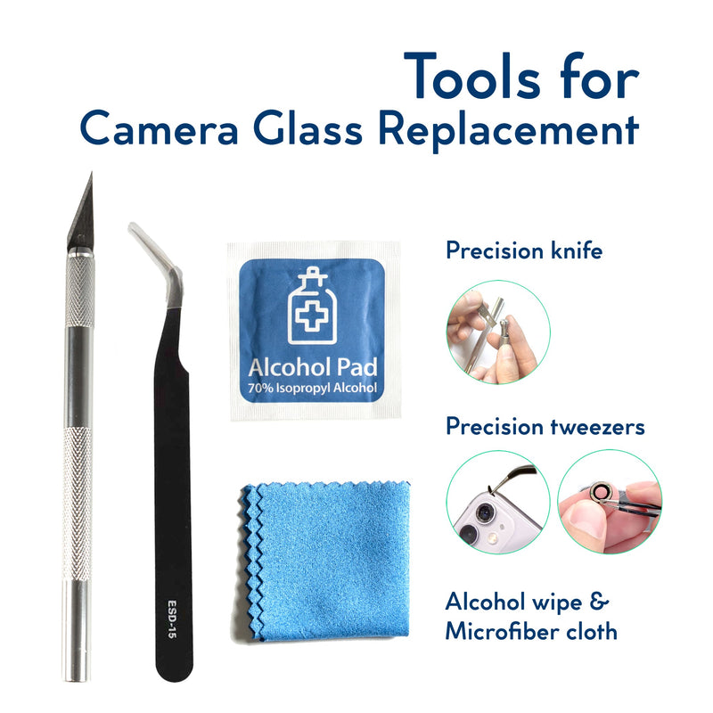Tools for Samsung Galaxy Note 9 Camera Lens Glass Replacement 
