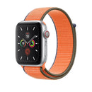 Orange Nylon Sport Band for Apple Watch