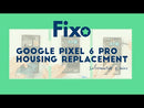 Google Pixel 6 Pro Replacement Middle Frame and Rear Glass Housing with NFC