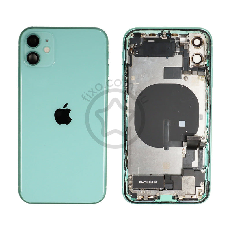 iPhone 11 Rear Glass Housing and Frame Assembly in Green