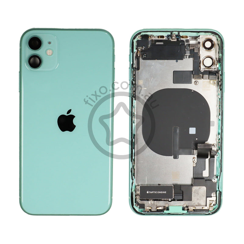 iPhone 11 Rear Glass Housing and Frame Assembly in Green