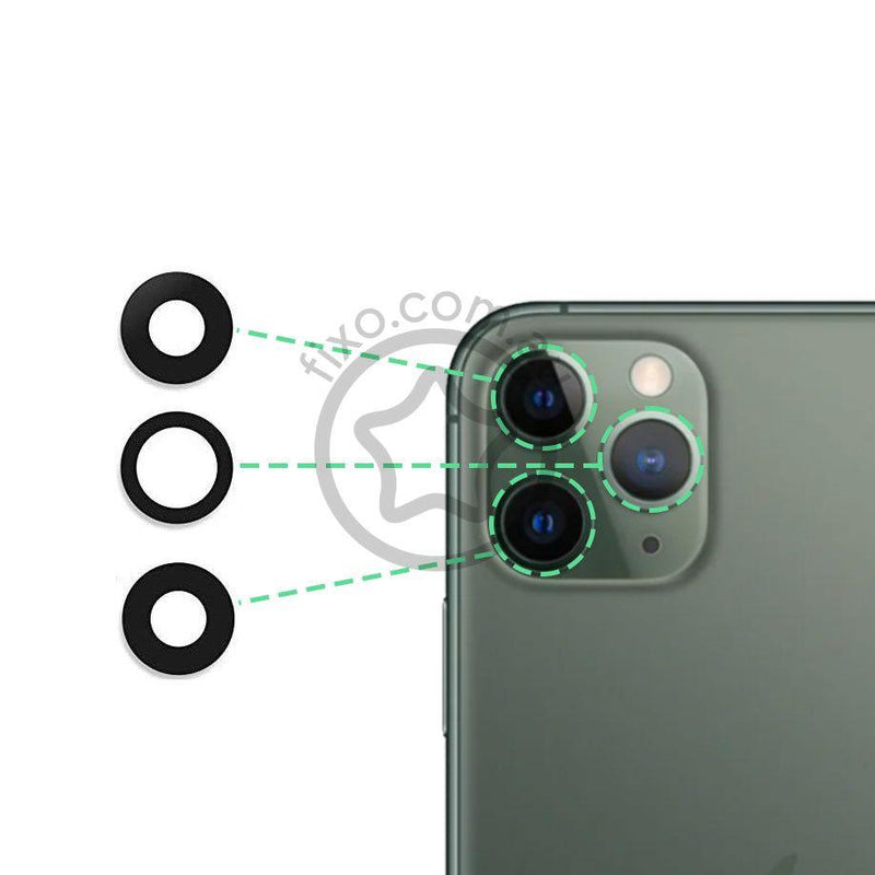 For iPhone 11 Pro Max Rear Camera Lens Glass