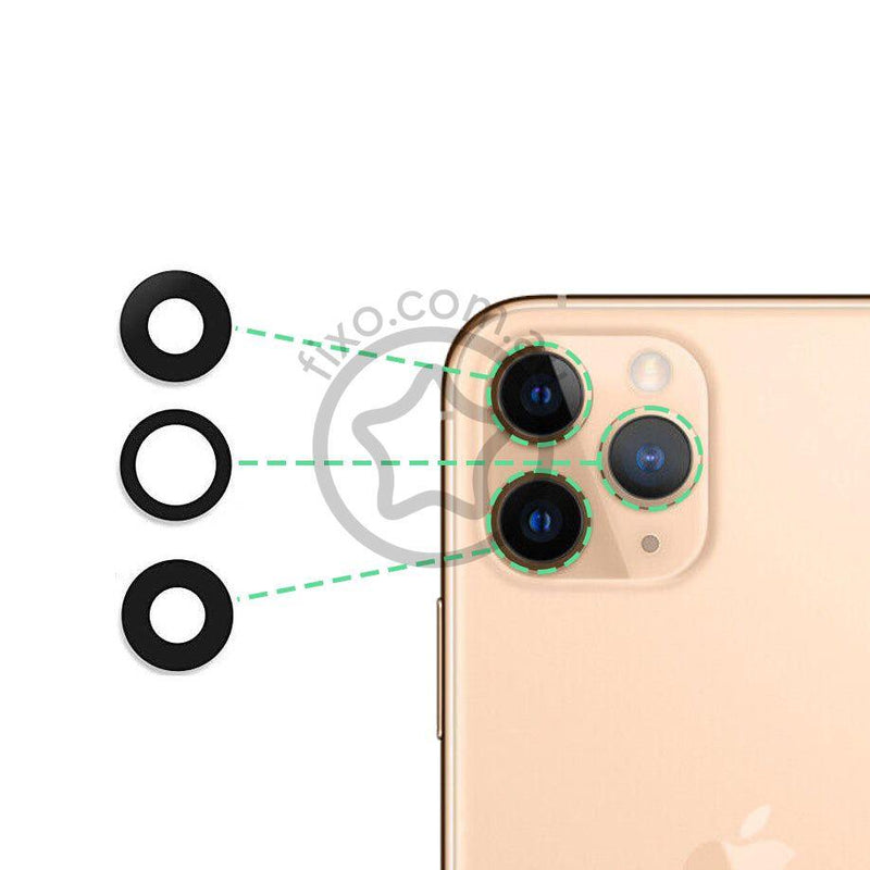 For iPhone 11 Pro Rear Camera Lens Glass