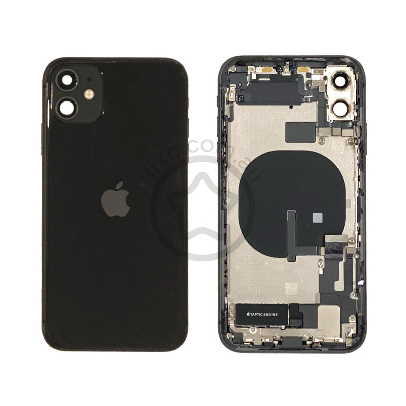 iPhone 11 Rear Glass / Metal housing in Black