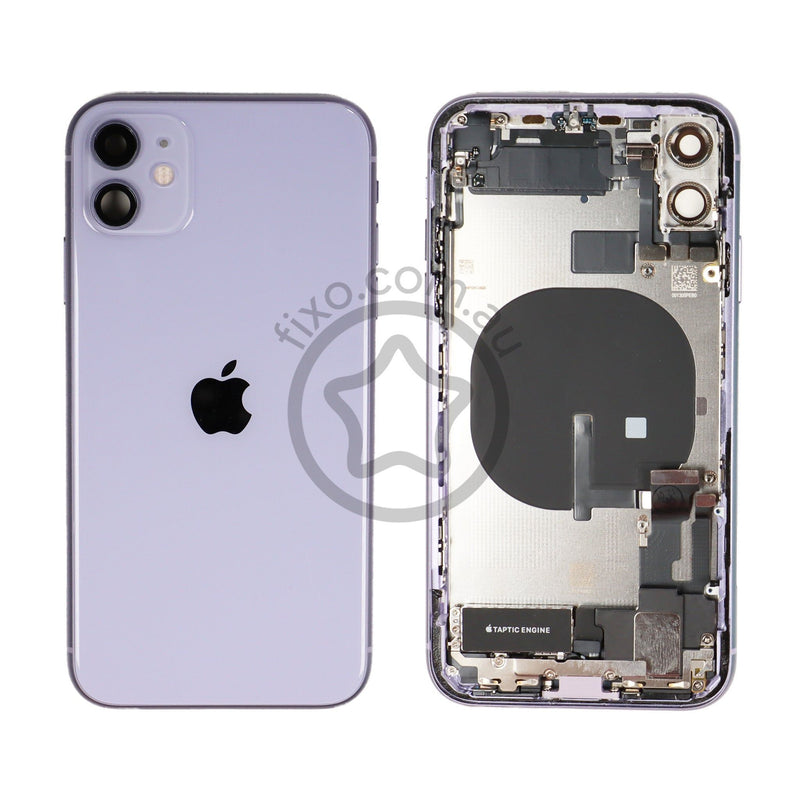 iPhone 11 Rear Glass Housing and Frame Purple