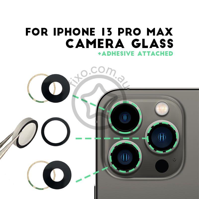 iPhone 13 Pro Max Replacement 3 piece rear camera lens glass pack