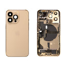 iPhone 13 Pro Max Replacement Rear Glass Housing and Frame Gold