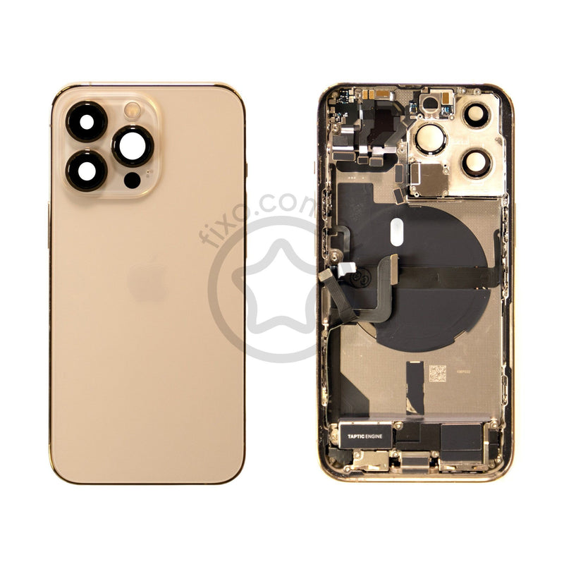 iPhone 13 Pro Max Replacement Rear Glass Housing and Frame Gold