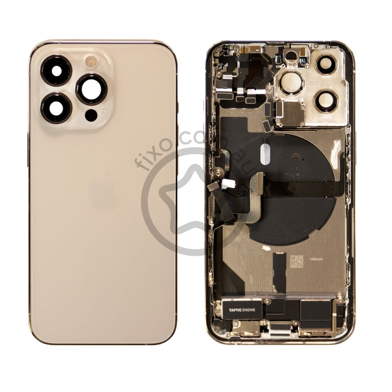 iPhone 13 Pro Replacement Rear Glass Housing and Frame Gold